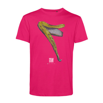 Cáscara de Plátano Polera Orgánica Unisex - Colores Oscuros