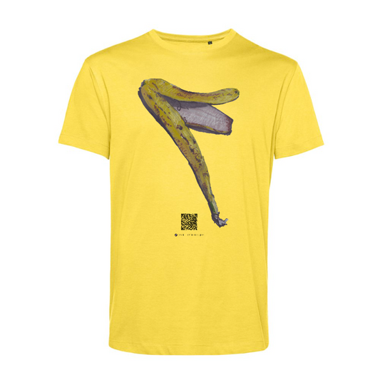 Cáscara de Plátano Polera Orgánica Unisex - Colores Claros