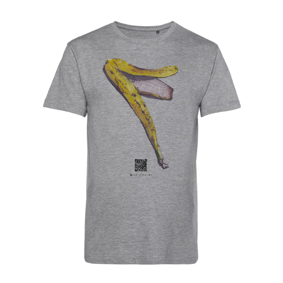 Cáscara de Plátano Polera Orgánica Unisex - Colores Claros